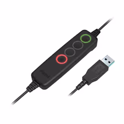 Axtel VOICE UC28 stereo USB-A Auricolare Cablato A Padiglione Ufficio USB tipo A Nero - Vista aggiuntiva 5