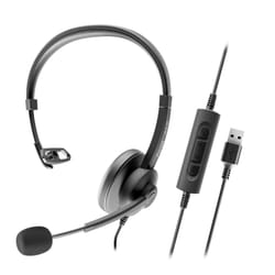 Axtel AXH-ACEUCM Cuffie con filo Nero
