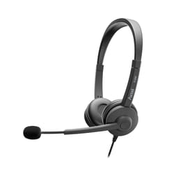 Axtel AXH-FLOWUCDC cuffia e auricolare Cablato A Padiglione Ufficio USB Type-C / USB Type-A Nero