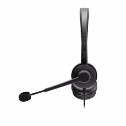 Axtel AXH-FLOWUCDC cuffia e auricolare Cablato A Padiglione Ufficio USB Type-C / USB Type-A Nero - Vista aggiuntiva 2