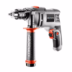 Graphite 58G725, Trapano con impugnatura a pistola, Chiave, 1,3 cm, 3000 Giri/min, 48000 bpm, AC