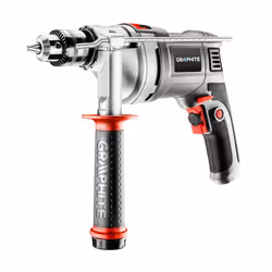 Graphite 58G728, Trapano con impugnatura a pistola, Chiave, 1,3 cm, 3000 Giri/min, 48000 bpm, AC