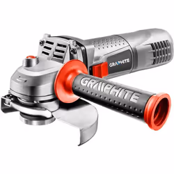 Smerigliatrice angolare 750 W 115mm Graphite 59G063 Smerigliatrice angolare GRAPHITE di fascia alta con motore da 750 W, prog ...