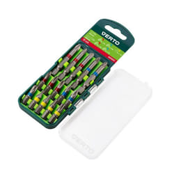 Verto 66H602 punta per cacciavite 15 pz