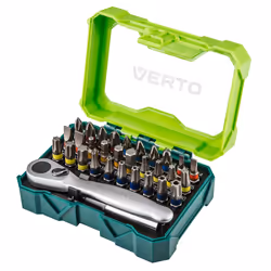Verto 66H622, 30 pz, Phillips, Viti a croce, Fessura, Torcia, PH 1, PH 2, PH 3, PZ 1, PZ 2, PZ 3