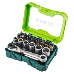 Verto 66H624 punta per cacciavite 15 pz