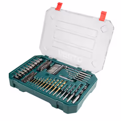 Verto 66H648, Trapano, Cemento, Metallo, Legno, Acciaio inox, 70 pz