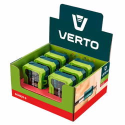 Verto 66H620-6, 30 pz, Phillips, Viti a croce, Fessura, Torcia, Scatola