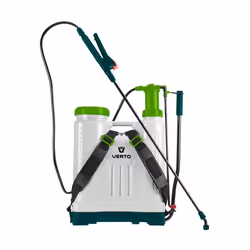 Verto 15G507, Spruzzatore da giardino a spalla, 15 L, Nero, Verde, Bianco, 3,5 bar, Interno e esterno