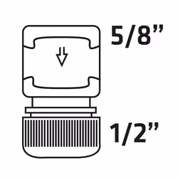 Verto 15G730 raccordo e adattatore per tubo Plastica 1 pz