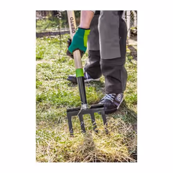 Verto 15G041 forca da giardino Verde, Legno