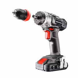 Graphite 58G022 trapano 1250 Giri/min Senza chiave Grigio - Vista aggiuntiva 4