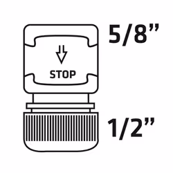 Verto 15G731-30 raccordo e adattatore per tubo Plastica 30 pz