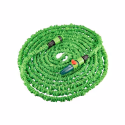 Tubo di irrigazione estensibile da 7,5mt a 22,5mt Verto 15G890 Tubo flessibile e pratico da 7,5 a 22m di lunghezza VERTO (rif ...