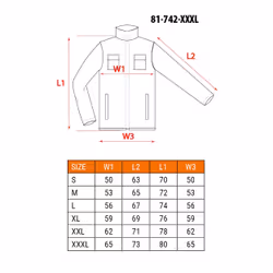 NEO tools 81-742-XXXL vestito da lavoro Giacca - Vista aggiuntiva 3