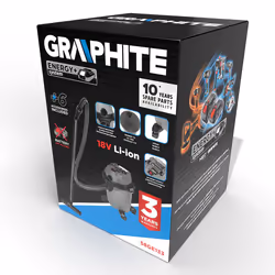 Graphite 58GE133 aspirapolvere a traino