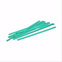 In acciaio al carbonio. Per tagliare metallo in genere.Confezione da 12 pz.