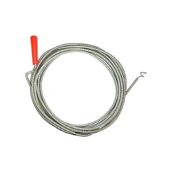 Top Tools - Molla sturalavandini pulitore per tubi di scarico 1,5metri x 5mm 34d301