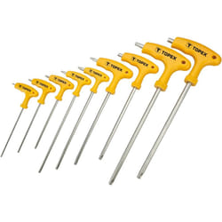 Serie Cacciaviti a 't' Resistant-Torx 9 Pz (T10-T50) - Topex