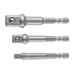 Riduttori TOPEX (rif. 38D151) nelle misure 1/4'', 3/8'' e 1/2''. Permettono l'uso di prese con prese con una presa diversa da ...