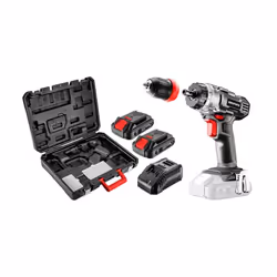 Graphite 58G022-SET2, Trapano con impugnatura a pistola, Senza chiave, Senza spazzola, 1 cm, 1250 Giri/min, 0,8 mm