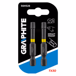 Graphite 56H528, 1/4", TX30, 50 mm, 20 g, Blister