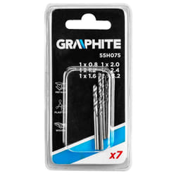 Graphite 55H075 Accessorio per trapani elettrici 7 pz