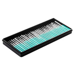 Verto 50G027 accessorio per stampi e smerigliatrici diritte Set di frese 30 pz