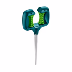 Verto 15G851, Metallo, Plastica, Verde, Da terra
