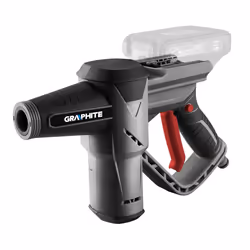 Graphite 58G083, Compatta, Batteria, Grigio, 170 l/h, 24 bar, 70 dB