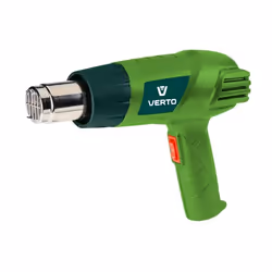 Verto 51G515, Pistola ad aria calda, Impugnatura a pistola, Surriscaldamento, Verde, 480 l/min, 500 °C