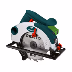 Verto 52G684, Truciolato, Legno, Verde, Metallico, Rosso, II, 18,5 cm, 5500 Giri/min, 6,5 cm