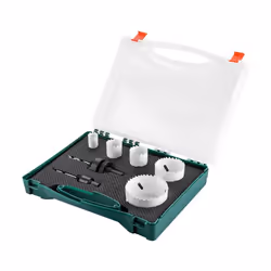 Verto 60H968, Sega a tazza, Set di punte per trapano, Rotazione manuale destra, 6,8 cm, Acciaio inox, Acciaio, Legno, 3,8 cm