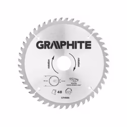 lama per sega circolare 185per30mm 48 denti, lama professionale per sega circolare, adatta per tagli precisi su legno e mater ...