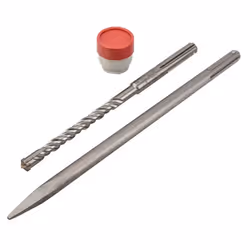Graphite 58G878 trapano 1900 Giri/min SDS-max Nero, Rosso, Argento