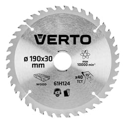 Verto 61H124 lama circolare 1 pz