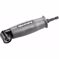 Mandrino ad angolo per inserti 1/4" , angolata a 90° con supporto magnetico da 6,35 mm. Permette di operare in aree difficili ...