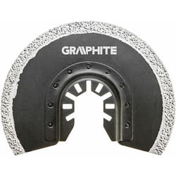 Graphite - lama semicircolare per ceramica mm. 85