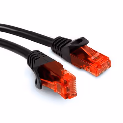 Maclean MCTV-740, 1 m, Cat6, U/UTP (UTP), RJ-45, RJ-45, Nero