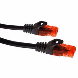 Maclean MCTV-740 cavo di rete Nero 1 m Cat6 U/UTP (UTP)