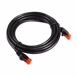 Maclean MCTV-742, 3 m, Cat6, U/UTP (UTP), RJ-45, RJ-45, Nero