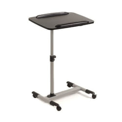 Maclean MC-671 supporto per laptop Supporto per computer portatile Nero, Argento 43,2 cm (17")