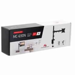 Maclean MC-690 Supporto TV a parete 27" Nero - Vista aggiuntiva 5