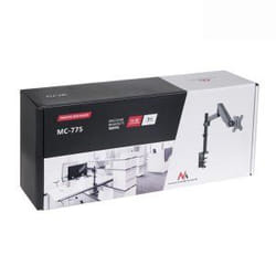 Maclean MC-775 Supporti a parete per TV 32" Scrivania Grigio