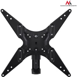 Mac Lean - Supporto rotante per tv, schermo o monitor colore nero MC-784 molla a gas 32'-55' 22kg, due bracci, compatibile con tv led, lcd, plazma