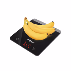 Greenblue 53517 Nero Superficie piana Rettangolo Bilancia da cucina elettronica
