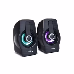 Audiocore AC855 B, 2-vie, 2.0 canali, Cablato, 3 W, 20 - 18000 Hz, Nero