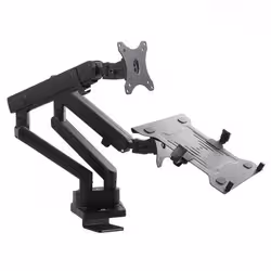 Maclean MC-813 Supporti a parete per TV 81,3 cm (32") Scrivania Nero - Vista aggiuntiva 2