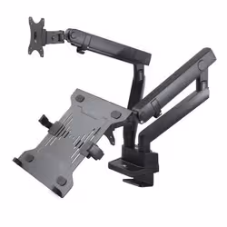 Maclean MC-813 Supporti a parete per TV 81,3 cm (32") Scrivania Nero - Vista aggiuntiva 3