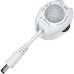 Mac Lean - Maclean MCE242 - Rilevatore di movimento a infrarossi, interruttore automatico per strisce a led di max. 60 w, campo di rilevamento: 120°,